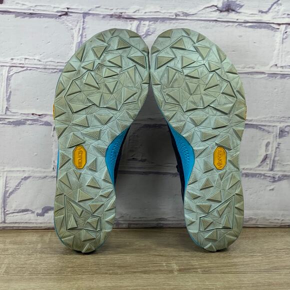 New Balance Minimus 10v4 Blue Trail Running Shoes Women's 8.5 Vibram WT10BG4 - Picture 7 of 8